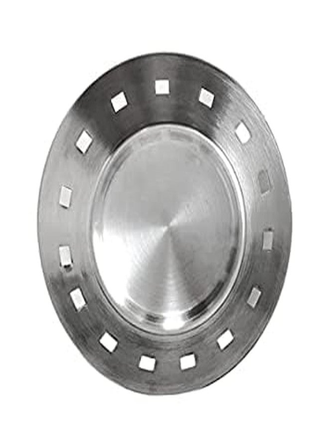 FINALITY Stainless Steel Bread Basket roti Basket Dining - Square Hole - Matte Finish 21CM - Pack of- (1) - Image 2